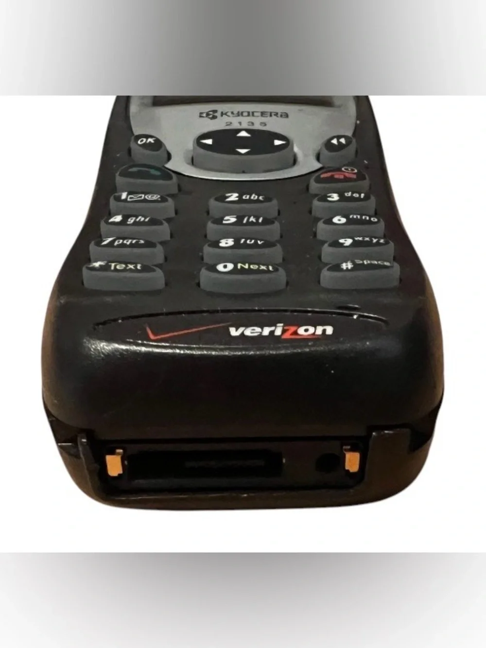 Silver Cell Phone with Black Case - 135